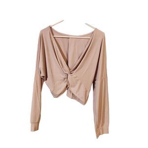 Womens Peyton valley top XL beige